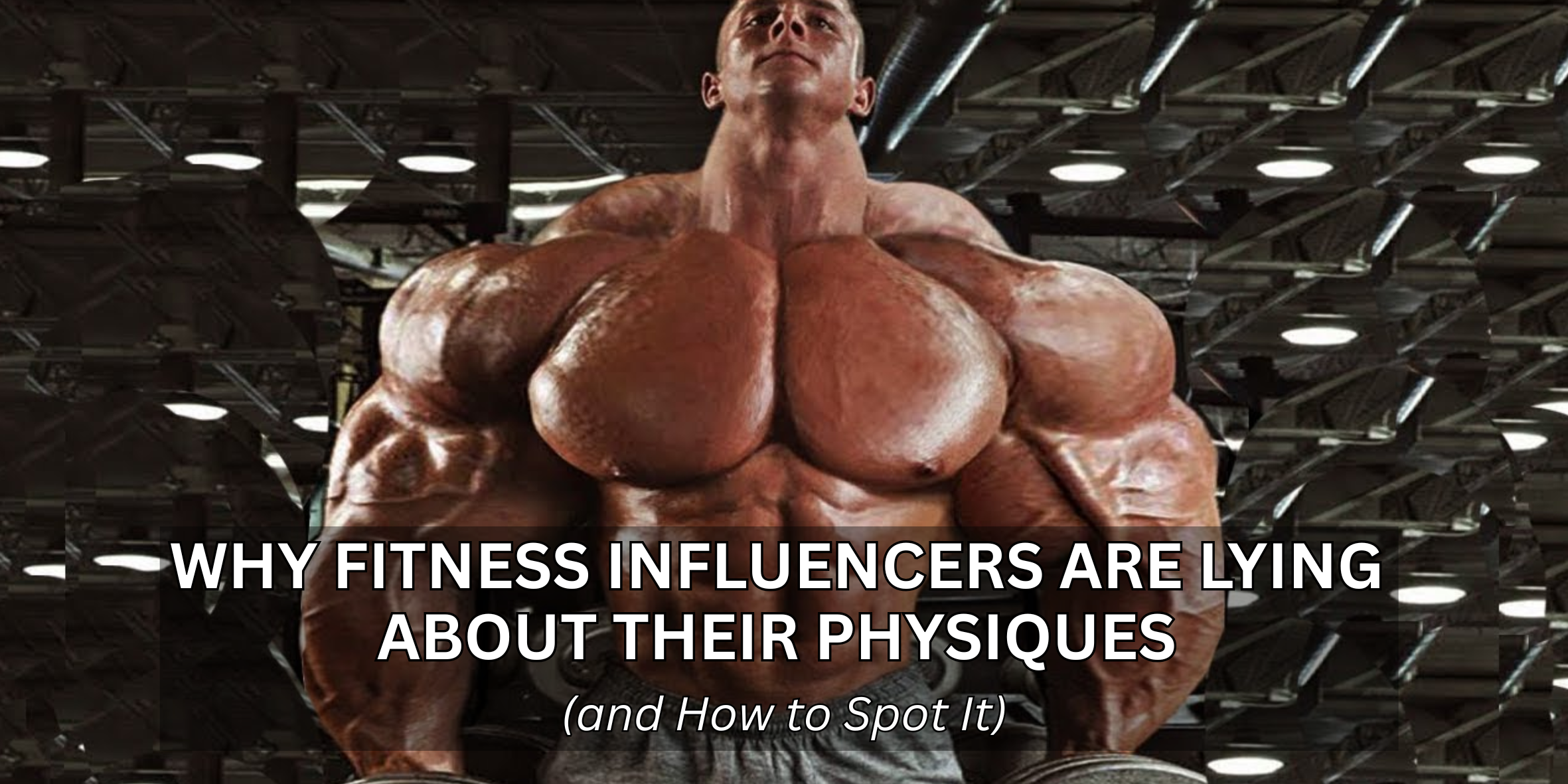 Why Fitness Influencers Are Lying About Their Physiques (and How to Spot It)